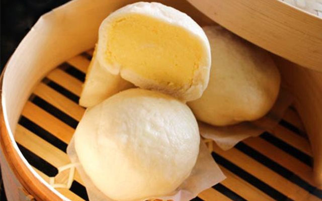 Bánh Bao Nhân Đậu Xanh