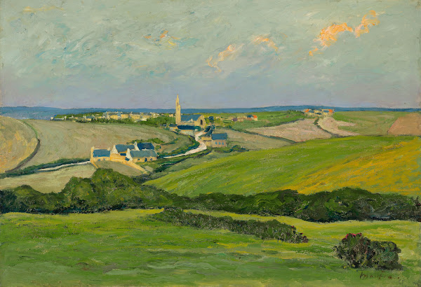 Vue de village 1891 1897