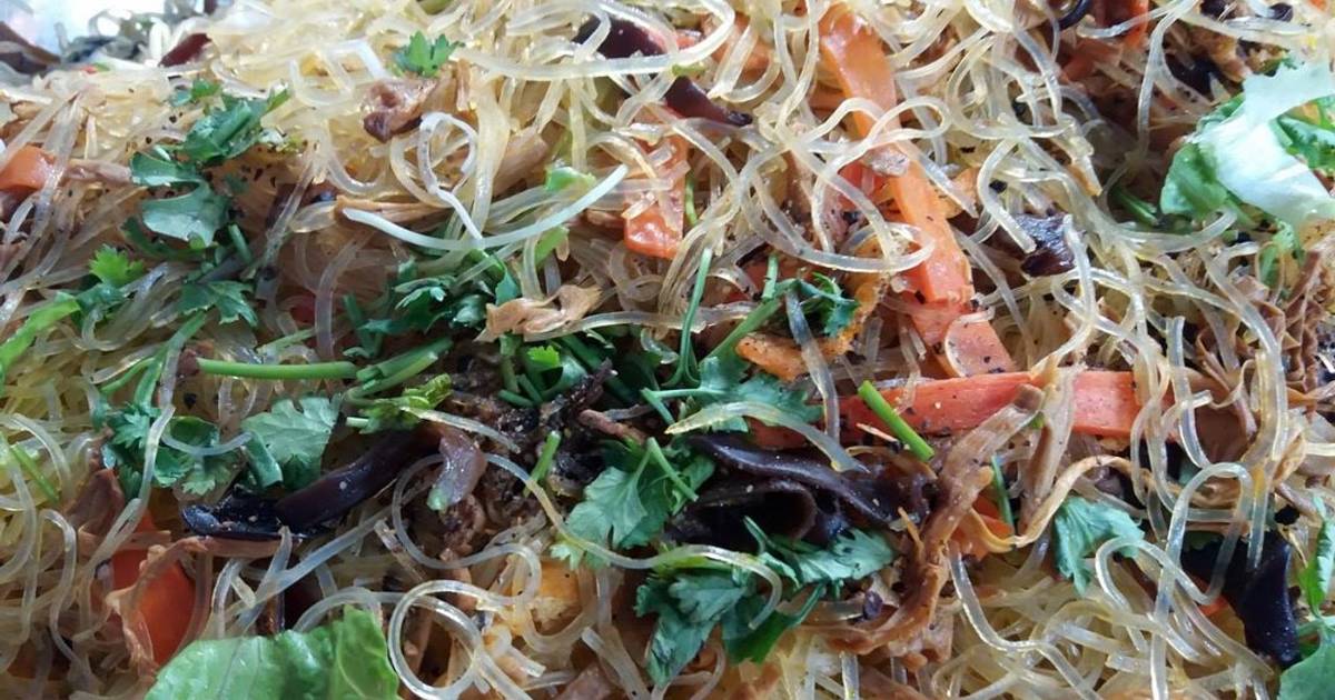 Miến trộn chay