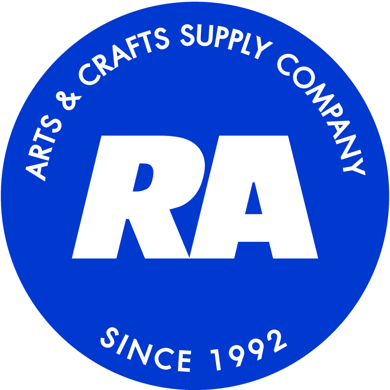 RA Stamp Badge with Arc Text