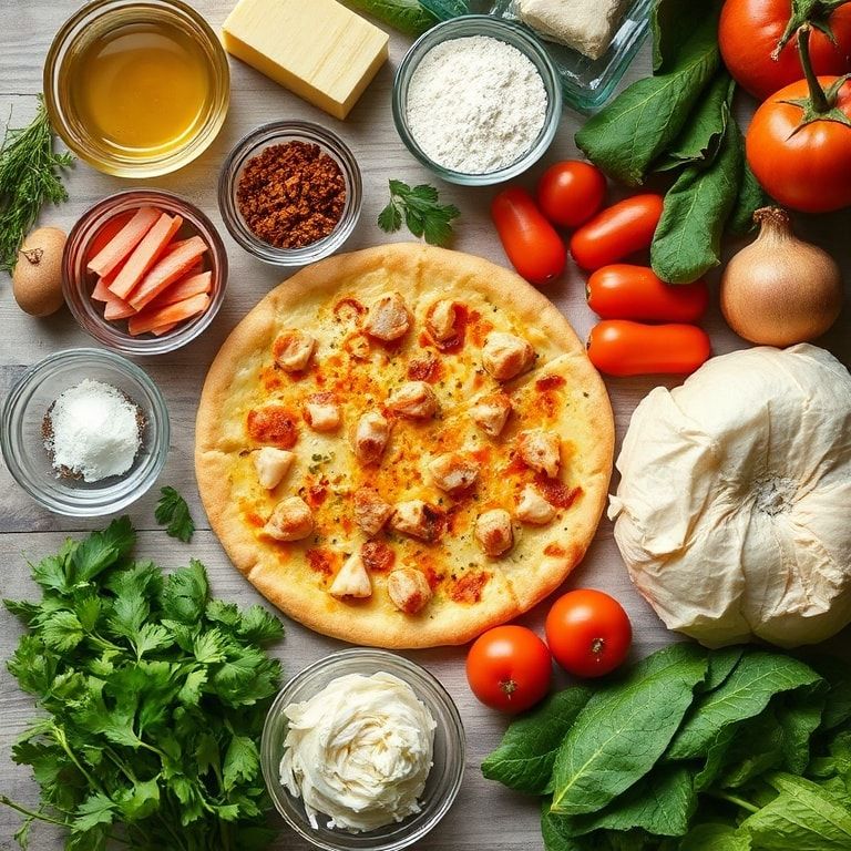 Ingredients for Cast Iron Pizza Perfect Crispy Crust at Home – Easy, Quick & Family‑Friendly