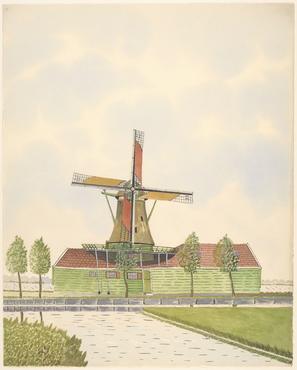 Molen De Koperslager Zaandijkerwegje 1930 1945