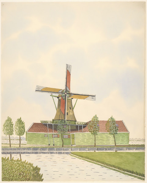 Molen De Koperslager Zaandijkerwegje 1930 1945
