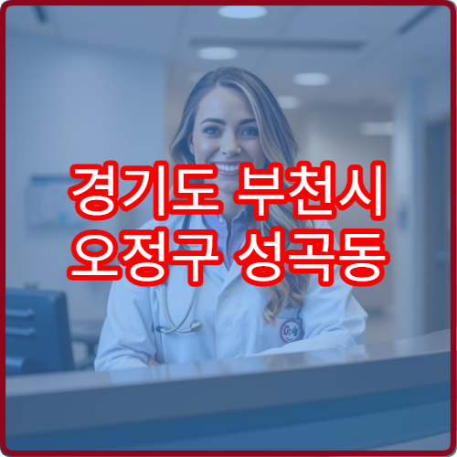 경기도 부천시 오정구 성곡동 설날 명절 산부인과 연휴 진료 병원 생리통·질염 응급 상담
