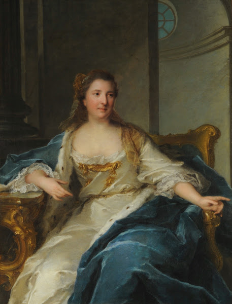 Portrait of Charlotte de Hesse Rheinfels 1714 1741 Princess of Condé 18th centur