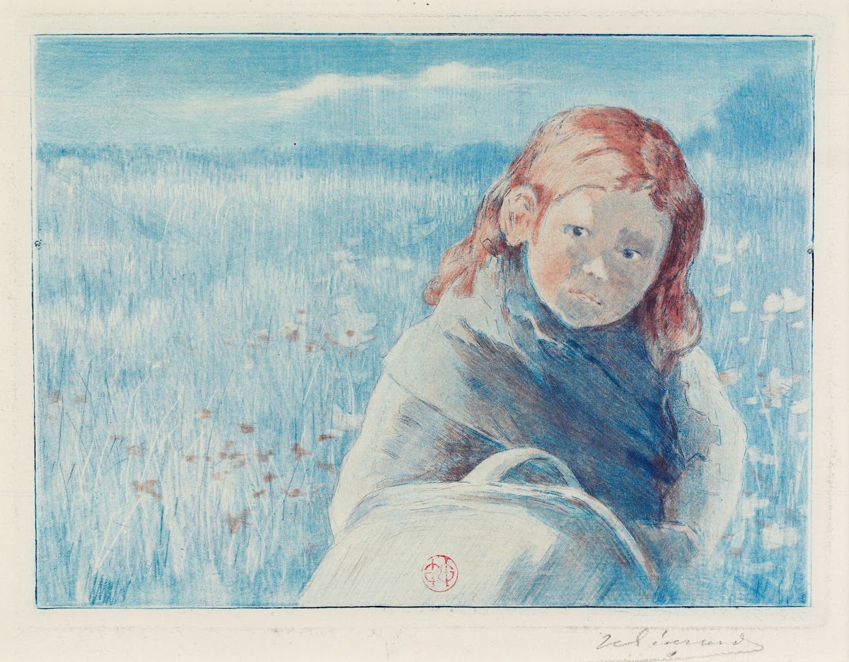 In the Wheatfield c 1889
