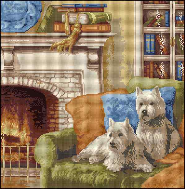 CMP 400499 By The Fireplace