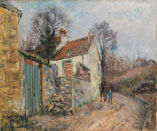 Le chemin de la Plaine Pontoise 1912