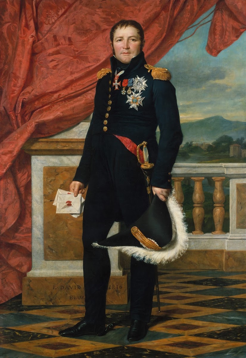 Portrait Of French Politician And Soldier Étienne Maurice Gérard 1816