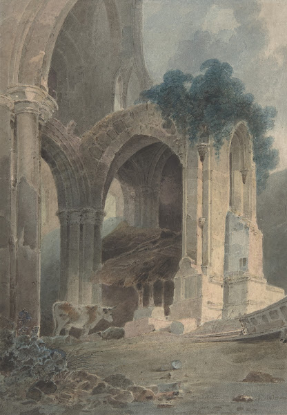 Rievaulx Abbey Yorkshire 1803