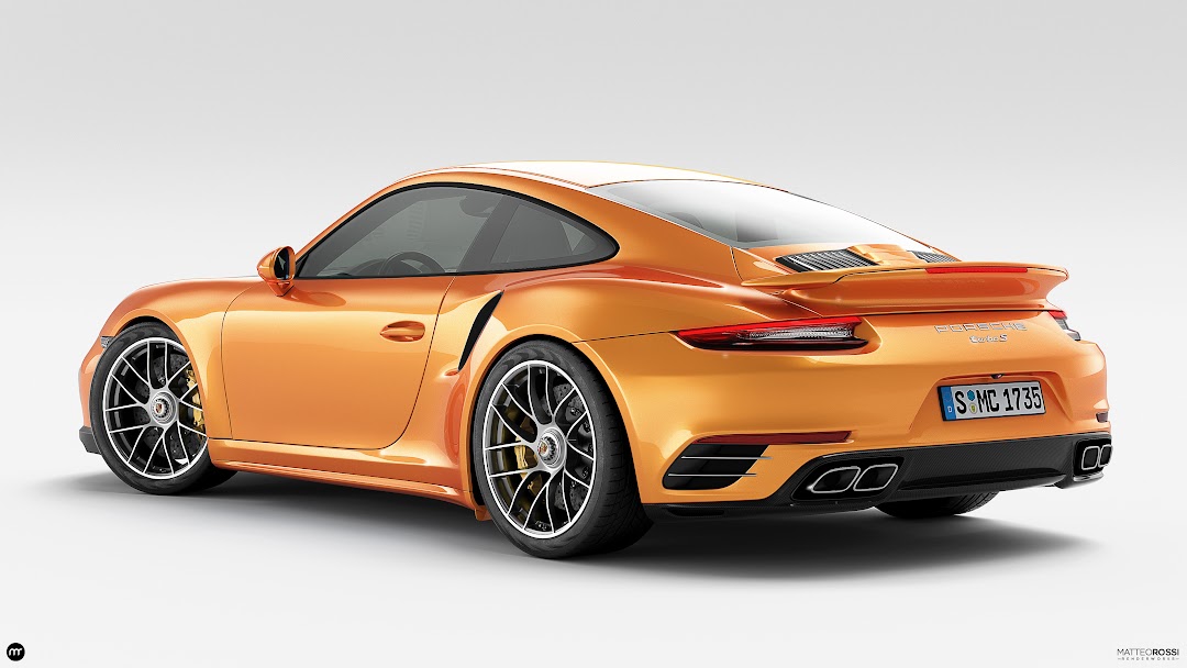 Porsche 911 Turbo S | Car Rear