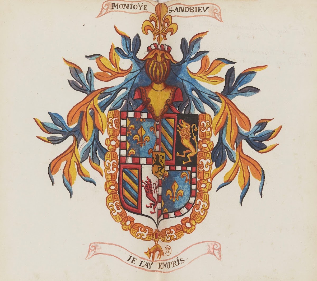 MONIOYE S ANDRIEU IE LAY EMPRIS 17th century