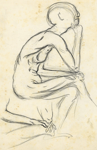 Zittende figuur
