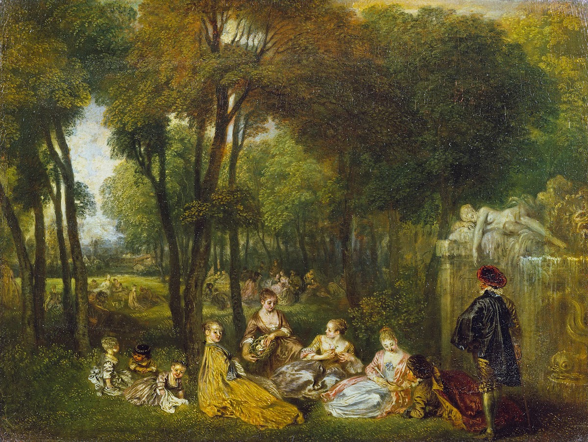 Les Champs Elisées c 1720   1721