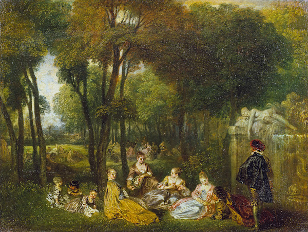 Les Champs Elisées c 1720   1721