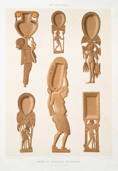 Art industriel boites et ustensiles de toilette grandeur dexécution 1878