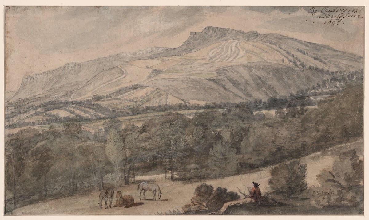 Gezicht by Chatsworth in Derbyshire 1694