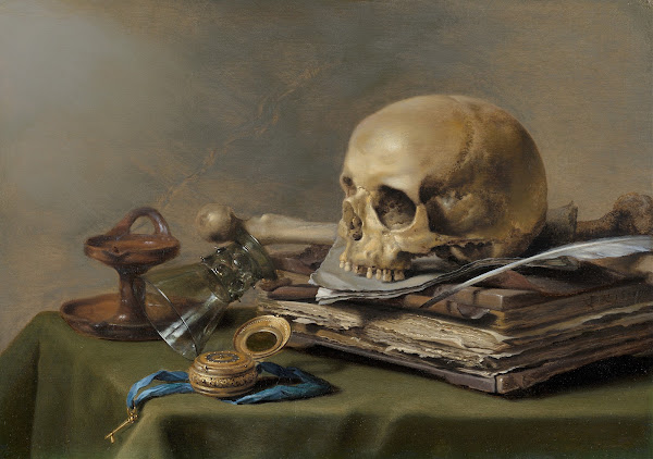 Vanitas Still Life 1630
