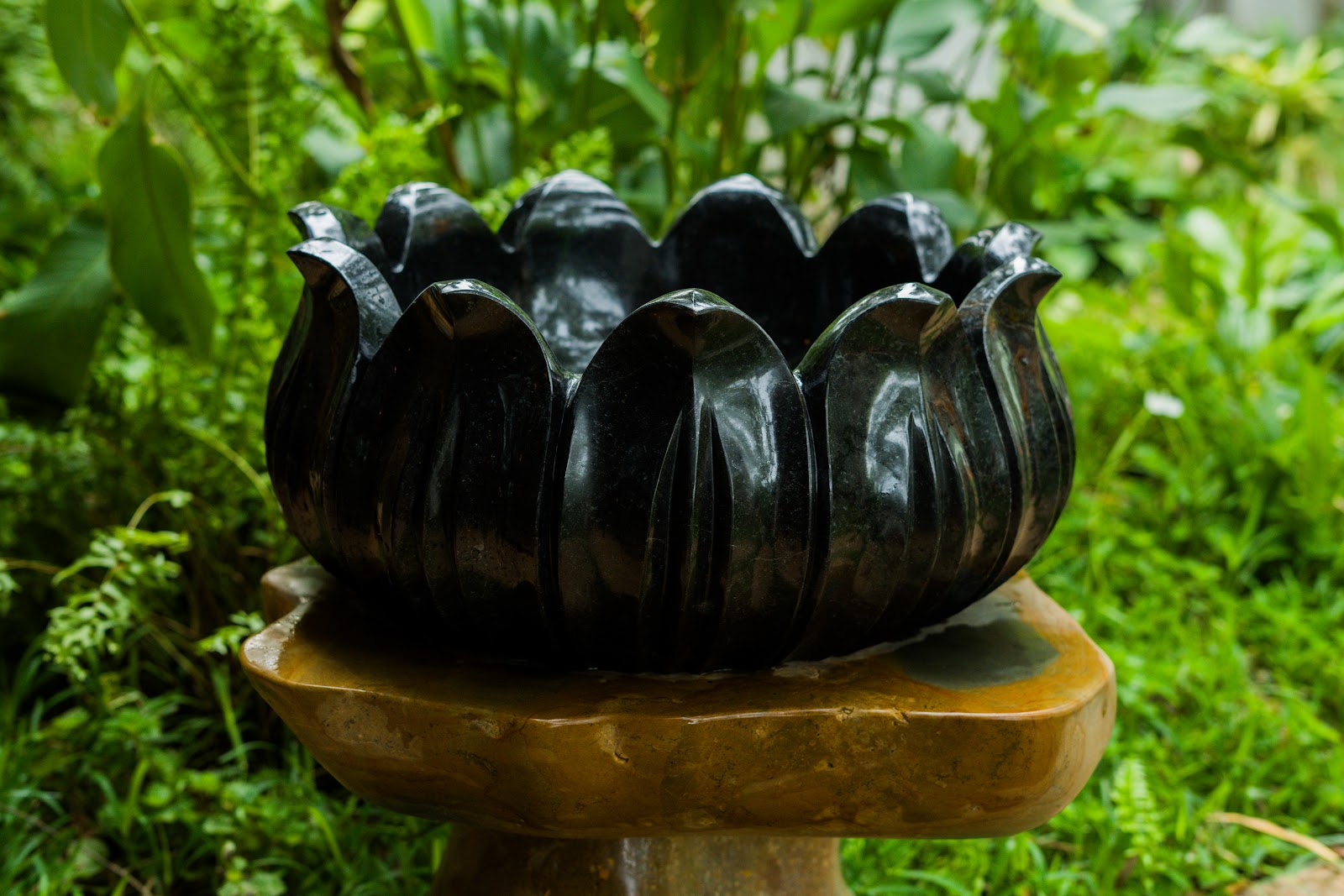 Lotus Petal Water Bowl, studio view 5