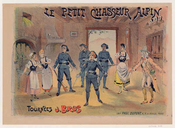 Tournées J Brus Le Petit chasseur alpin 1894