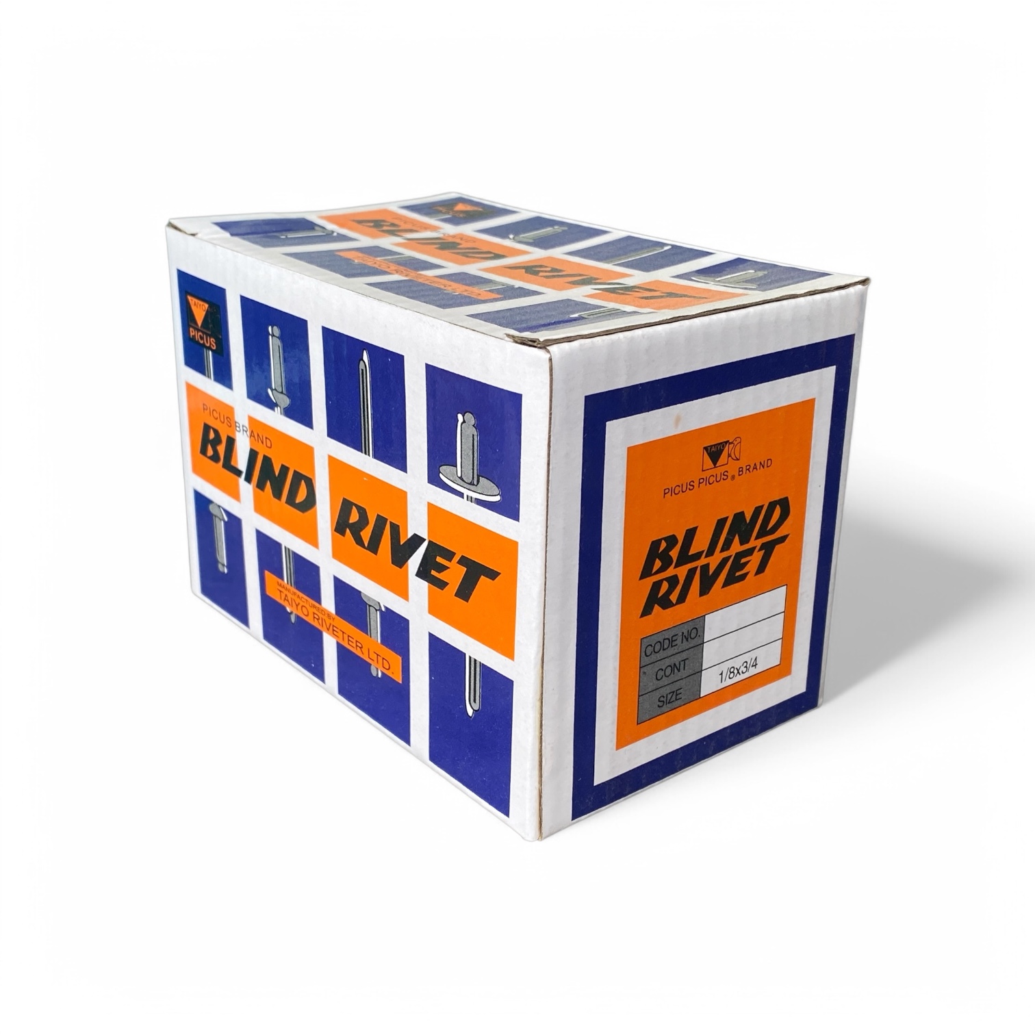 Blind Rivet 1/8" x 3/4"