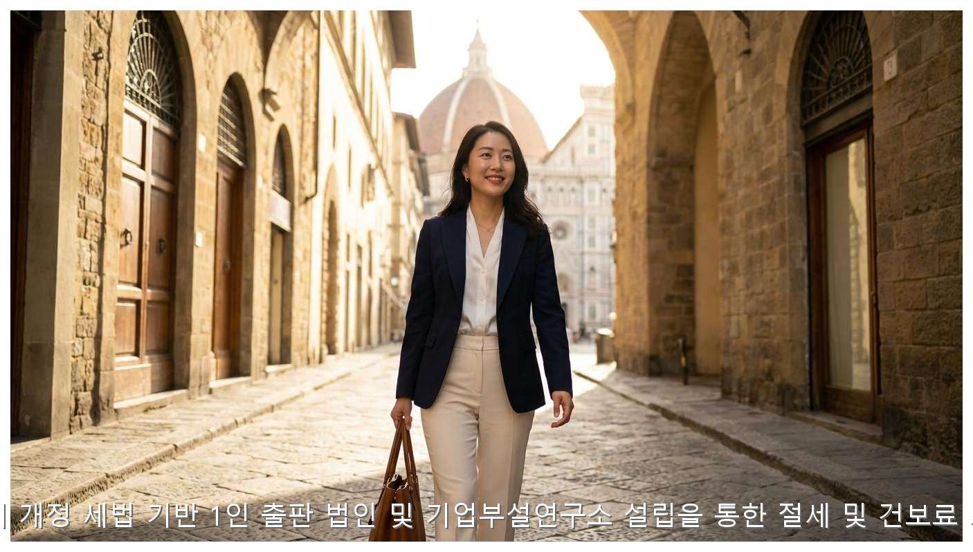 2026년 하반기 개정 세법 기반 1인 출판 법인 및 기업부설연구소 설립을 통한 절세 및 건보료 최적화 가이드 핵심 안내 및 분석 인포그래픽 (5)