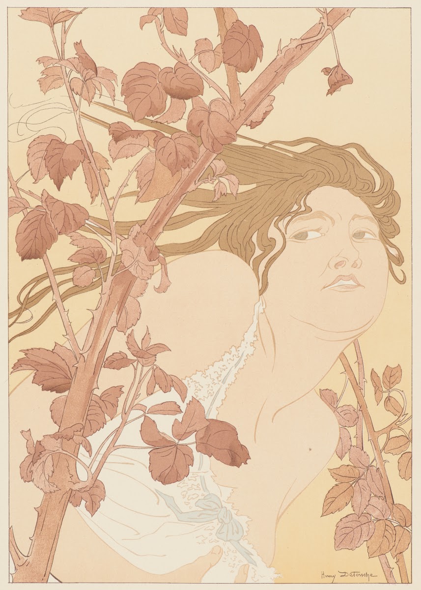 In the Brambles Dans les Ronces ca 1898