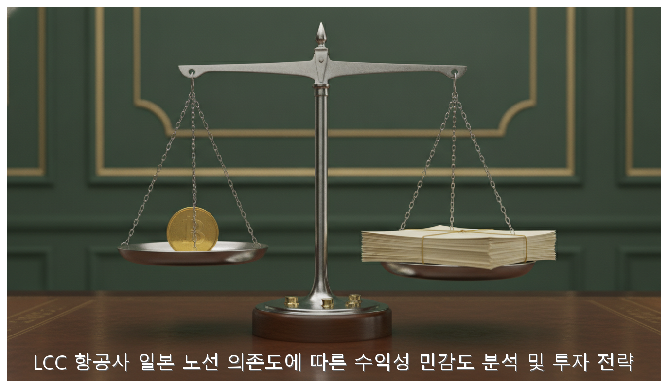 LCC 항공사 일본 노선 의존도에 따른 수익성 민감도 분석 및 투자 전략 핵심 안내 및 분석 인포그래픽 (3)