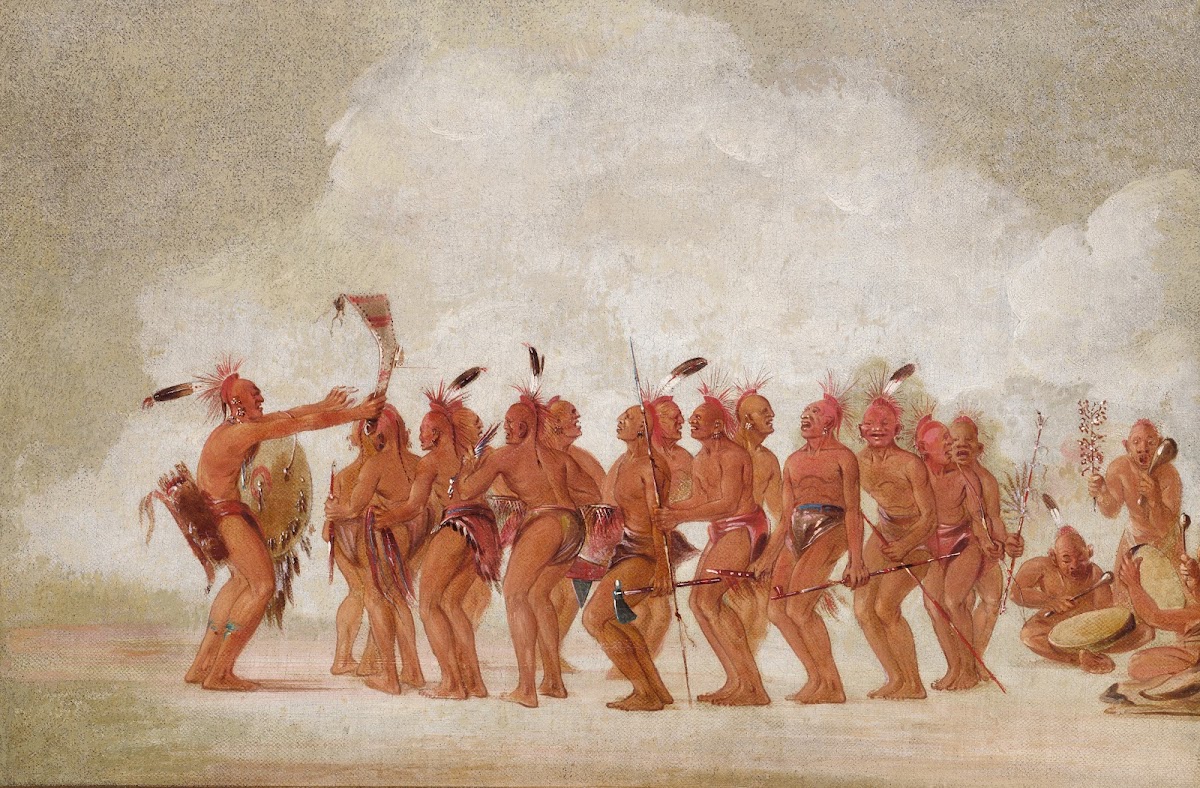 Slave Dance Sac And Fox 1835 1837