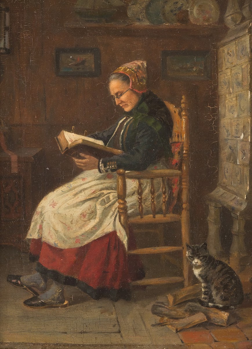Old Lady In The Living Room 1878