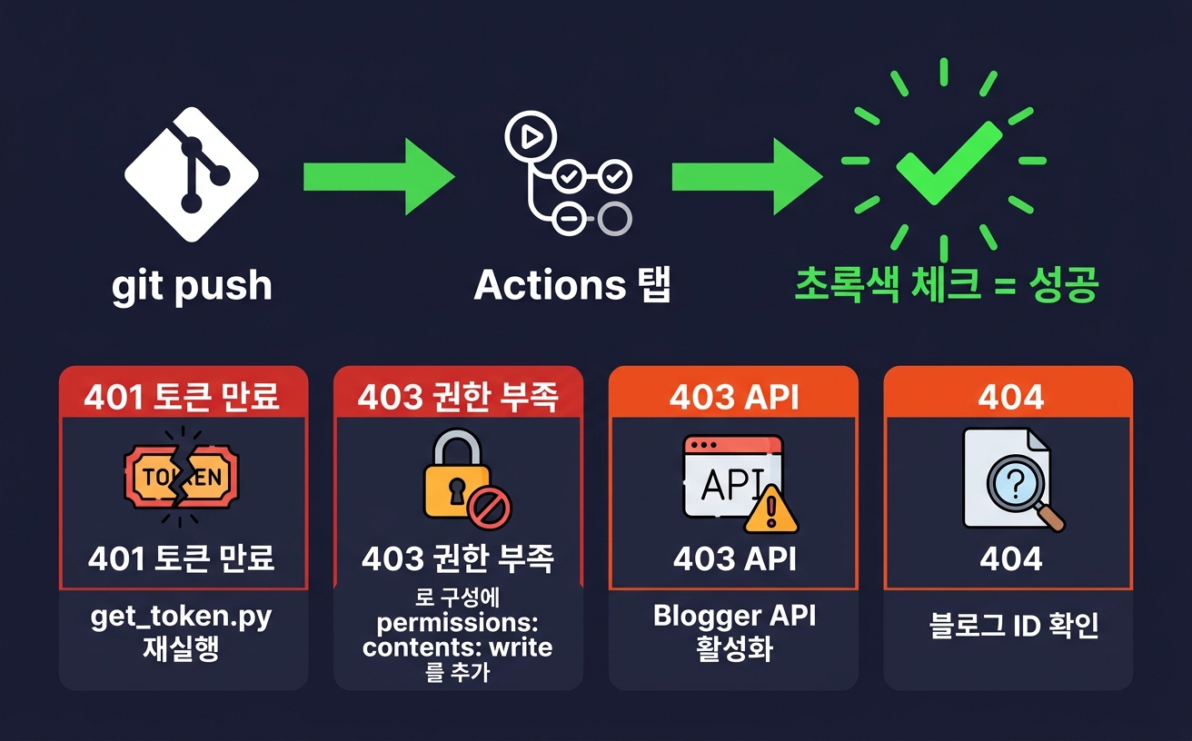 테스트 플로우 + 트러블슈팅 가이드
