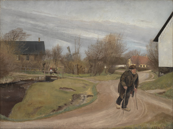 Springtime in Hals Jutland 1892