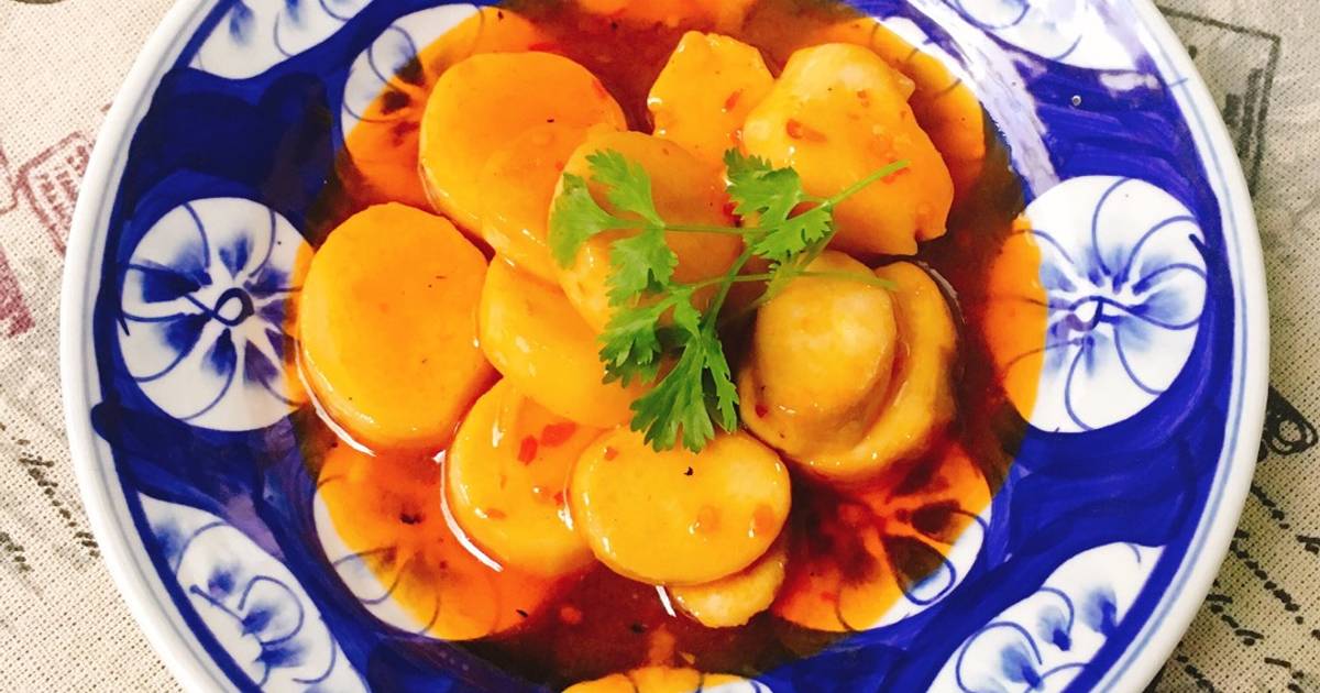 Nấm Đùi Gà Sốt Tương Ớt
