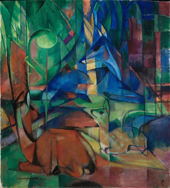 Rehe im Walde II 1914