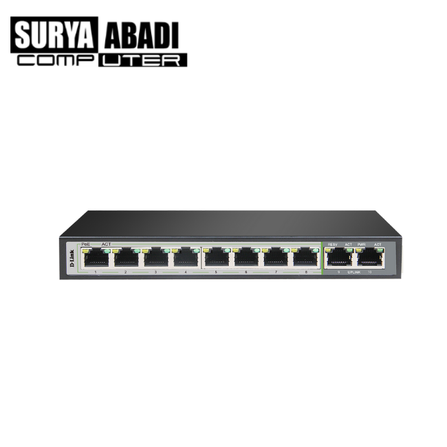 SWITCH HUB D-LINK DGS-F1010