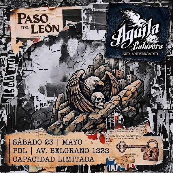 3er Aniversario Águila Calavera