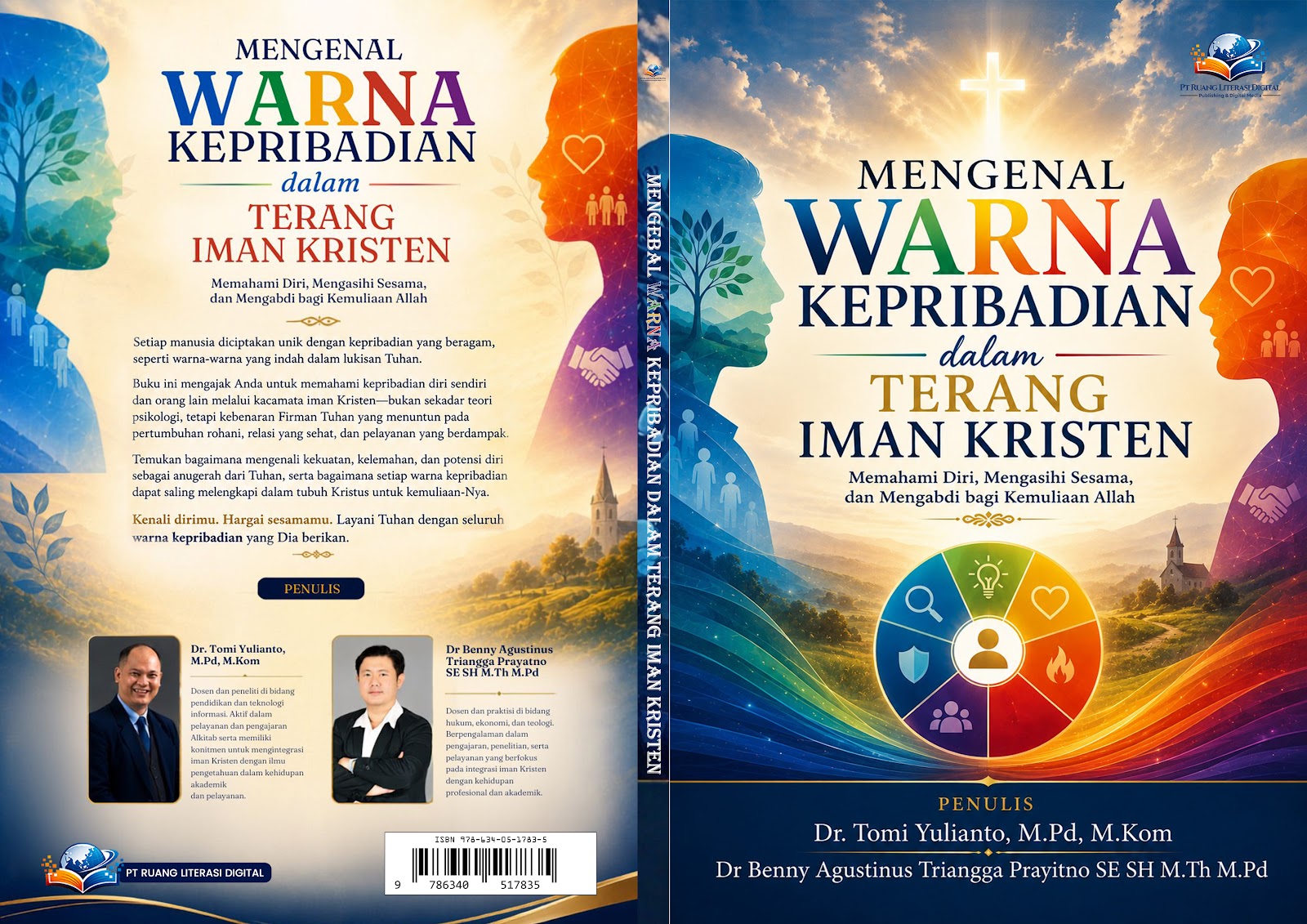 Cover depan Mengenal Warna Kepribadian dalam Terang Iman Kristen