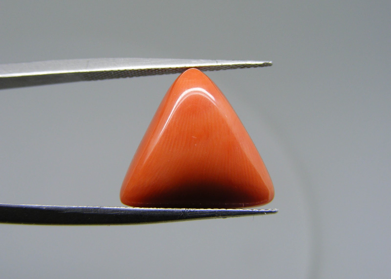 Natural Triangle Red Coral