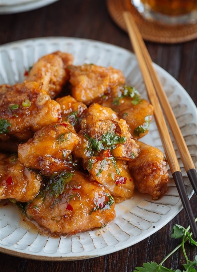 Gà Sốt Ớt Ngọt
