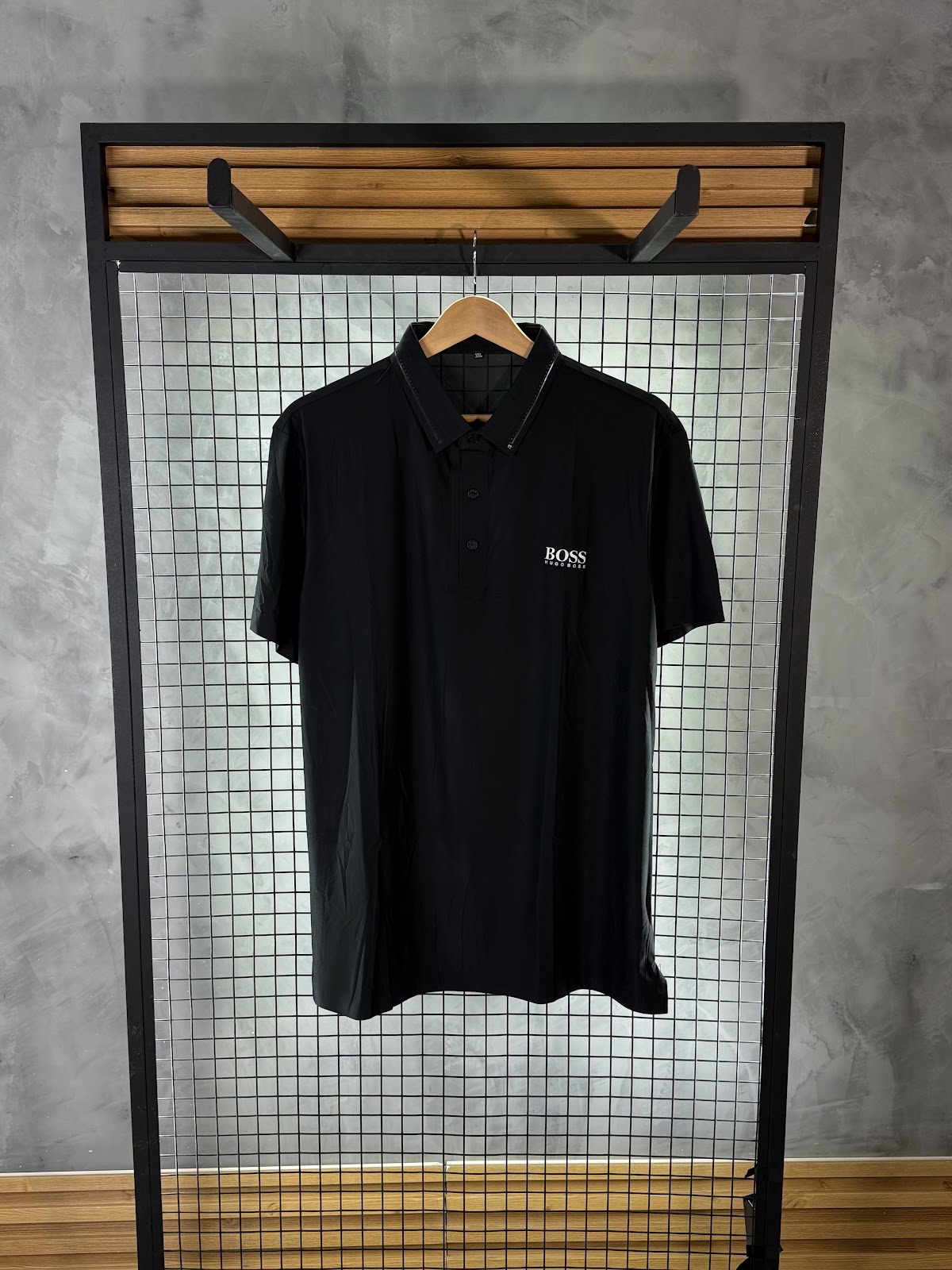 Camisa_HugoBoss_Preta_V3 - 1