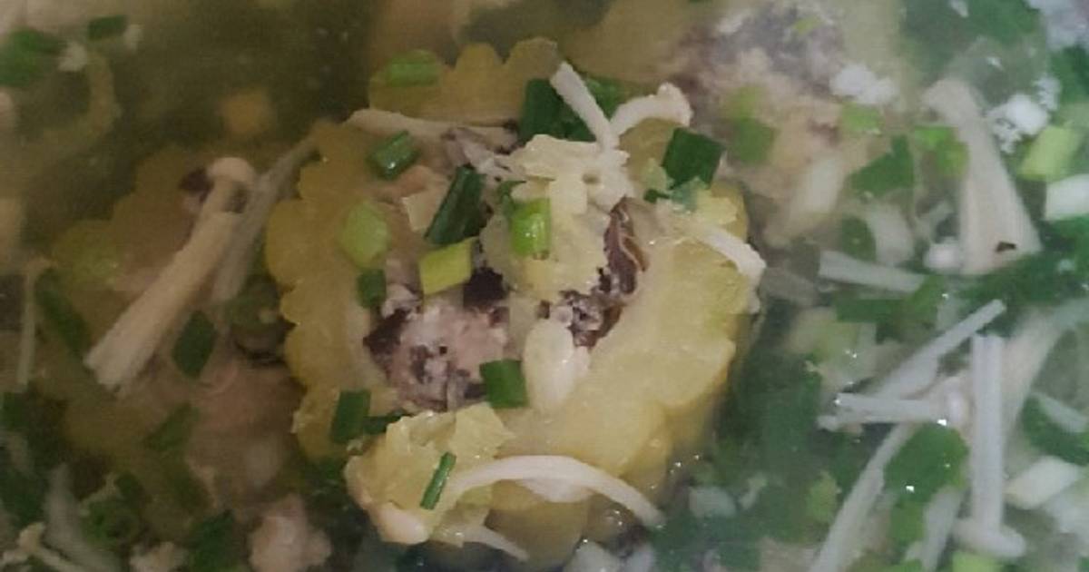 Canh mướp đắng dồn thịt