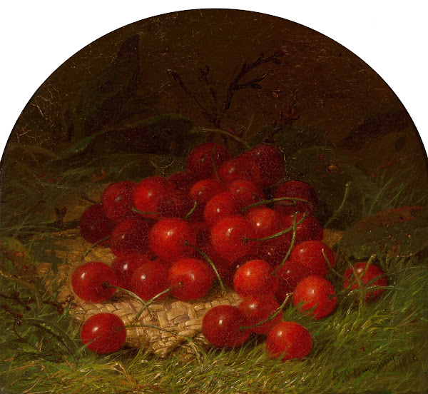Still Life with Cherries 1866