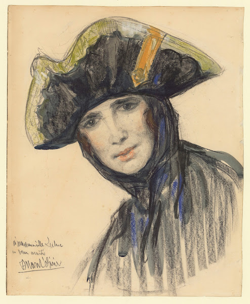 Jacqueline Leclerc dans LArlequinade Bruxelles 1923