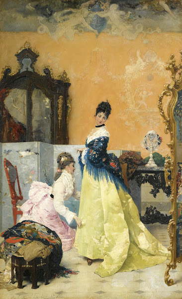 The Yellow Dress 1875
