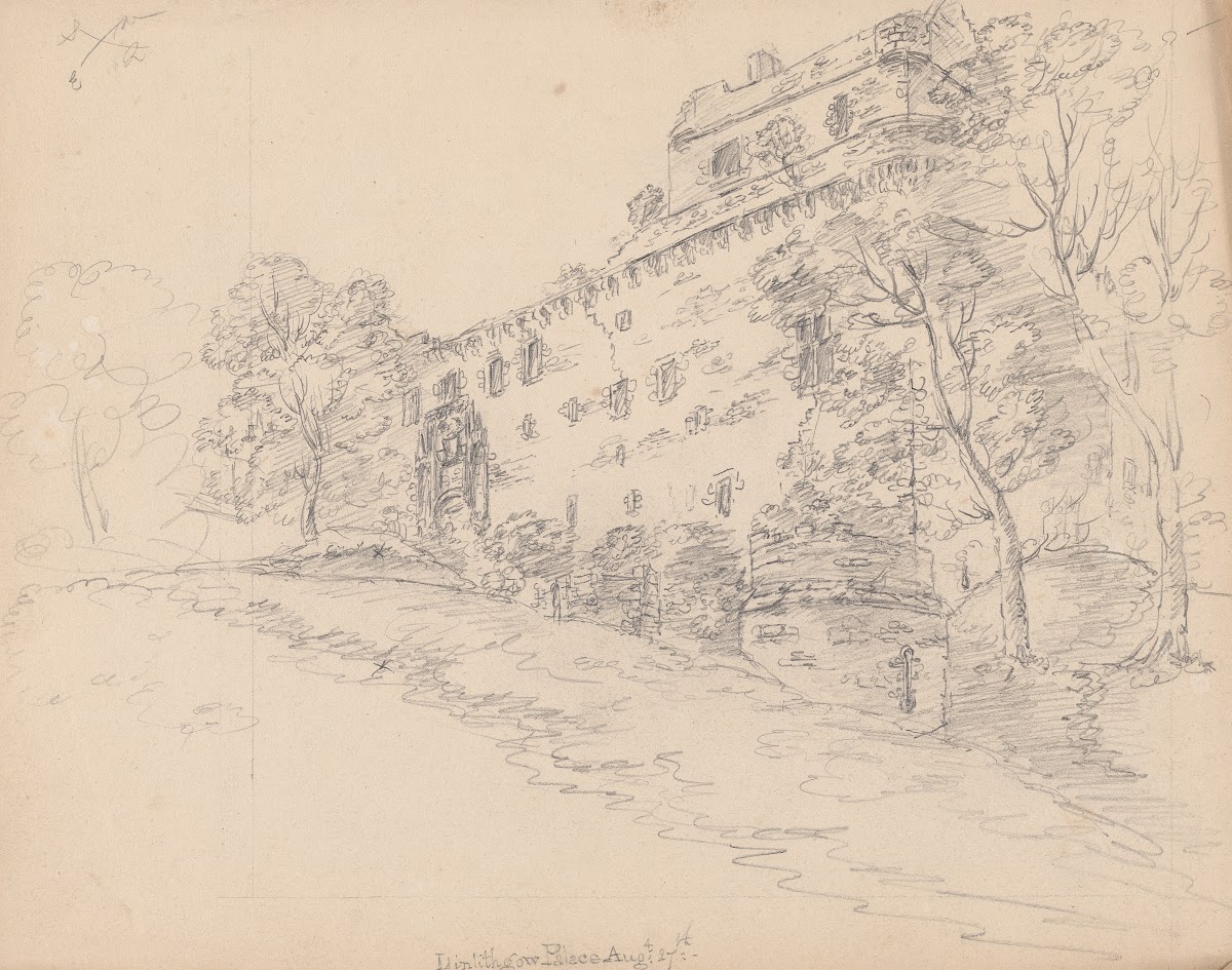 Linlithgow Palace West Lothian Scotland 1792