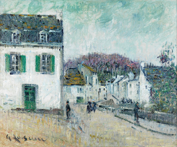 Rue à Pont Aven 1922