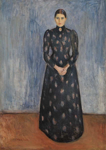 Inger in Black and Violet 1892