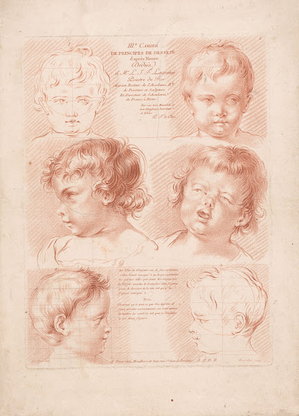 Six childrens heads 1749 1849