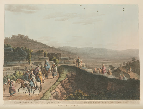 Ruins between Ramah and Jerusalem 1804