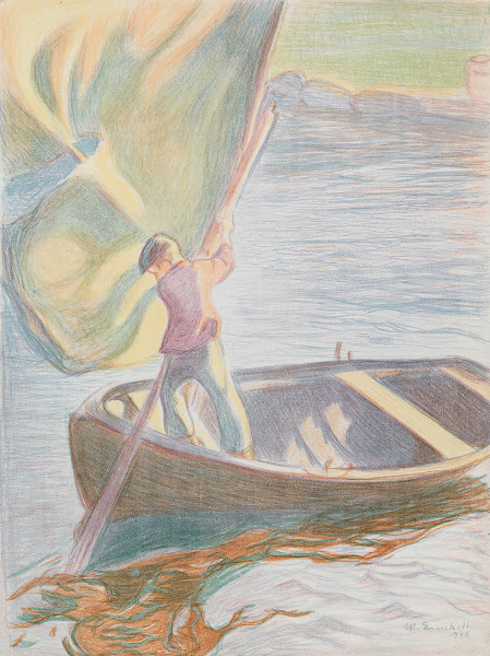 Boy and Sail 1908